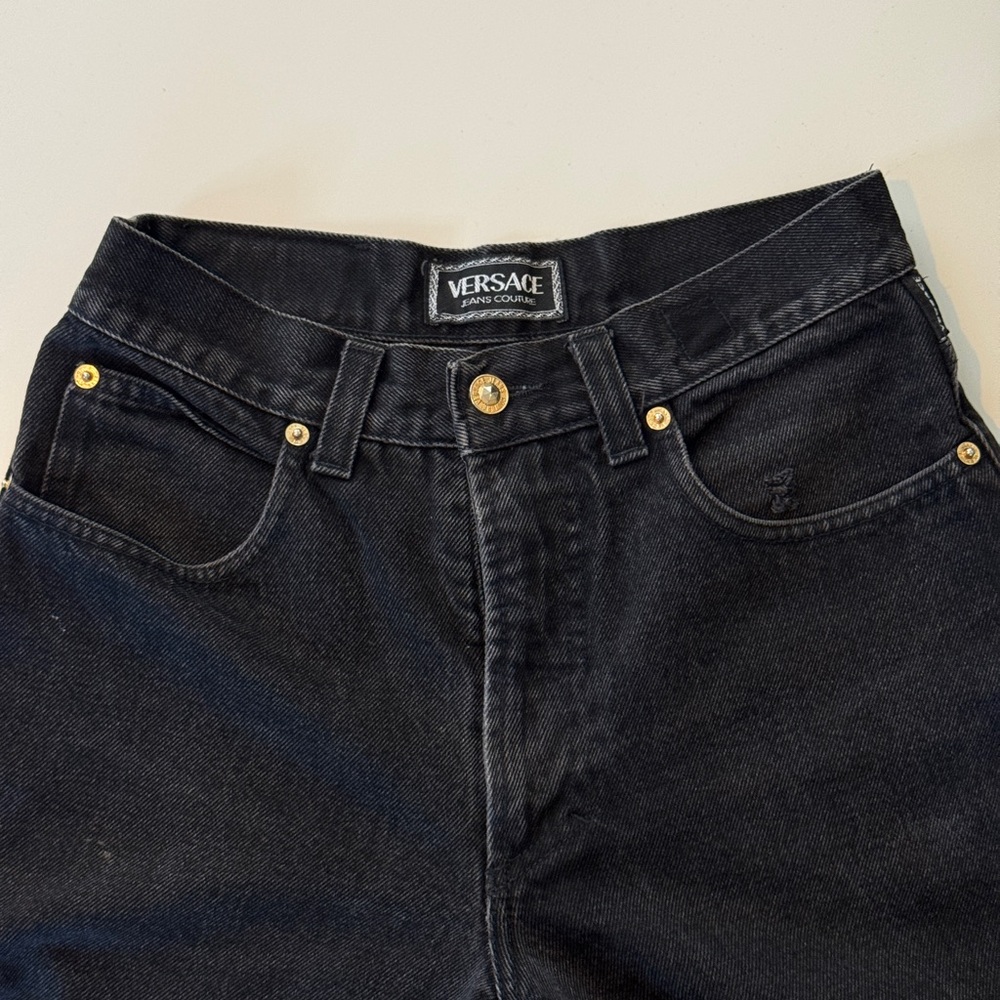 Versace Black Jeans